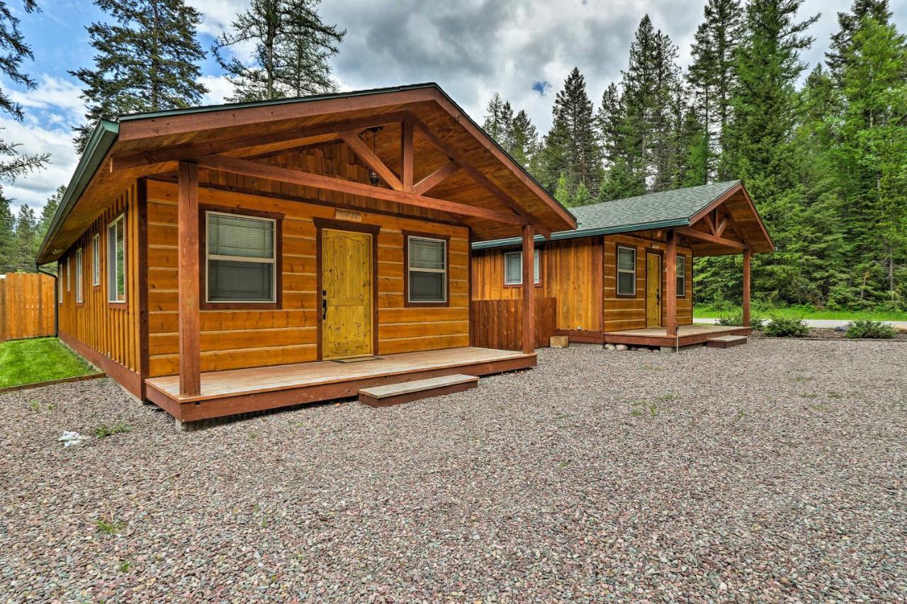 Hungry Horse Cabin Deck, Fire Pit, Near Glacier! Εξωτερικό φωτογραφία
