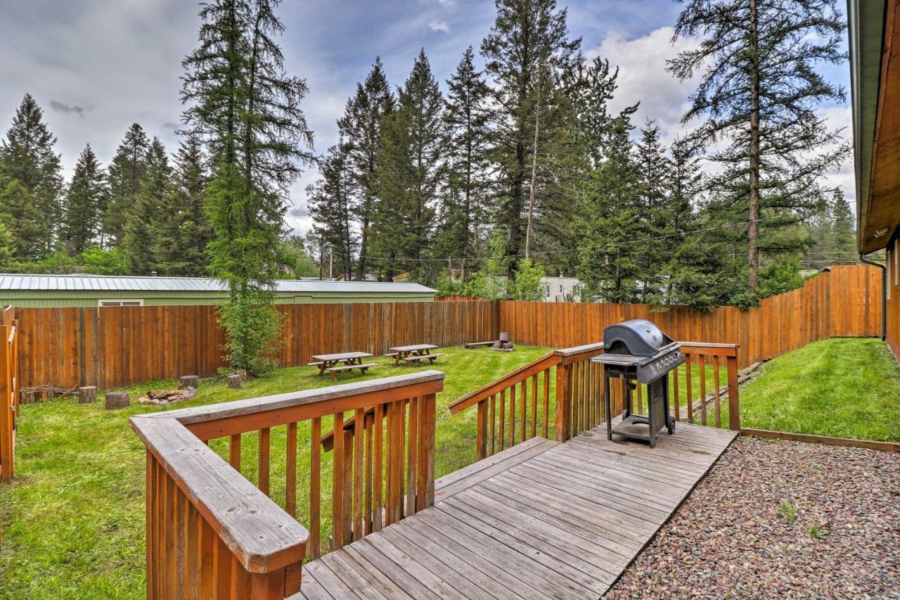 Hungry Horse Cabin Deck, Fire Pit, Near Glacier! Εξωτερικό φωτογραφία