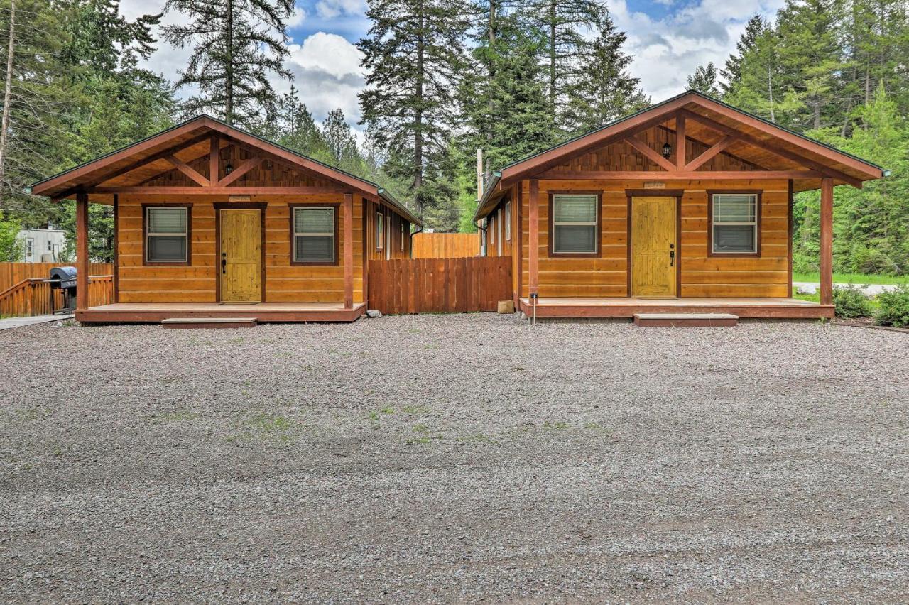 Hungry Horse Cabin Deck, Fire Pit, Near Glacier! Εξωτερικό φωτογραφία